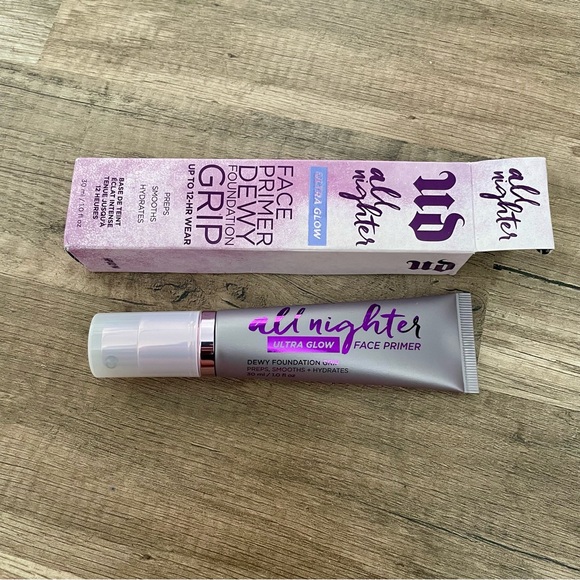 NEW Urban Decay All Nighter Ultra Glow Face Primer - Picture 2 of 3